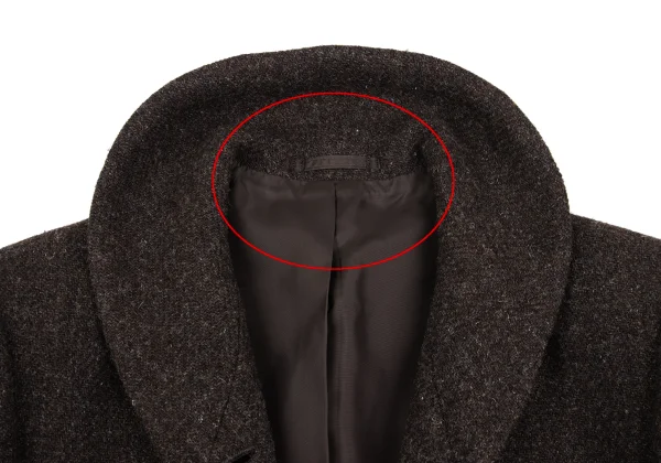 MARGARET HOWELL Wool Harris Tweed Shawl Collar Jacket K-163053_005