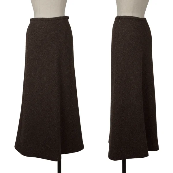 MARGARET HOWELL Wool Harris Tweed Jacket & Skirt K-163055_012