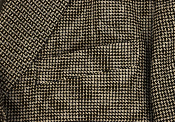 MARGARET HOWELL Wool Houndstooth Shawl Collar Jacket K-163056_005