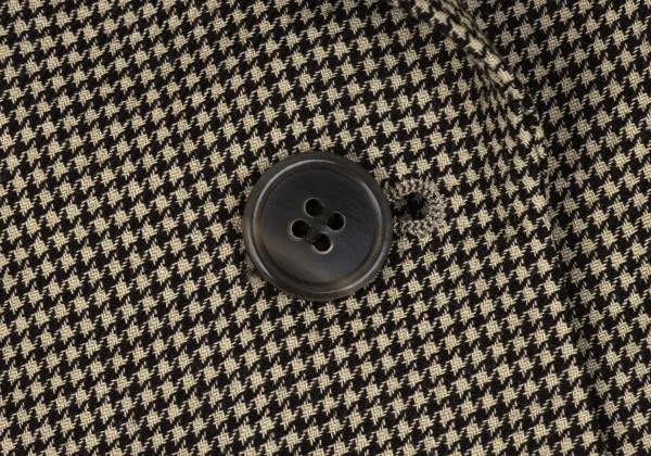 MARGARET HOWELL Wool Houndstooth Shawl Collar Jacket K-163056_006