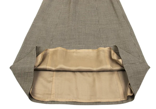 MARGARET HOWELL Wool Houndstooth Skirt K-163057_009