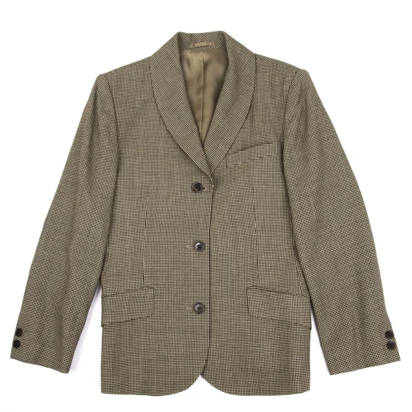 MARGARET HOWELL Wool Houndstooth Jacket & Skirt K-163058_003