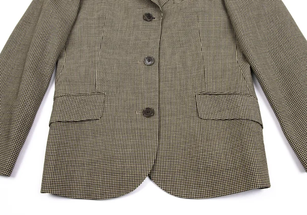MARGARET HOWELL Wool Houndstooth Jacket & Skirt K-163058_008