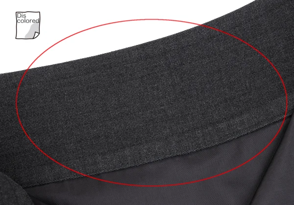 MARGARET HOWELL Wool Cotton Buck Button Skirt K-163059_011
