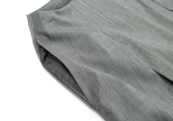 MARGARET HOWELL Wool Cotton Tuck A-line Skirt K-163060_008
