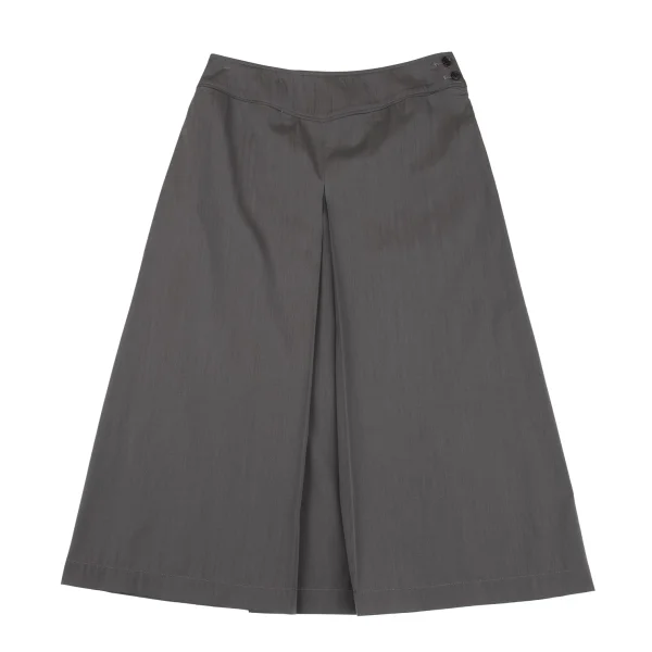MARGARET HOWELL Wool Nylon Front Tuck Skirt K-163061_002