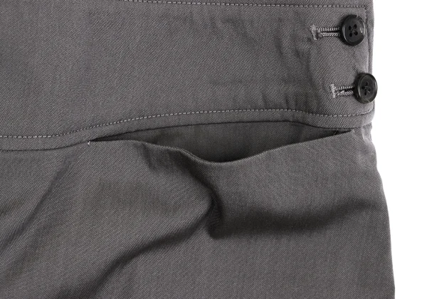 MARGARET HOWELL Wool Nylon Front Tuck Skirt K-163061_005