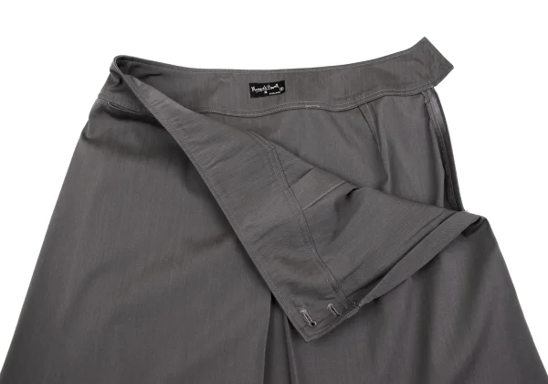 MARGARET HOWELL Wool Nylon Front Tuck Skirt K-163061_006