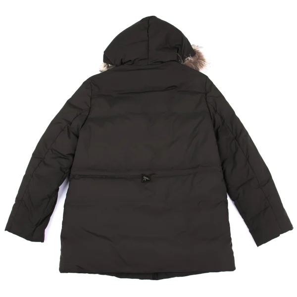 Mademoiselle NON NON Fox Fur Hooded Down Jacket K-163062_018