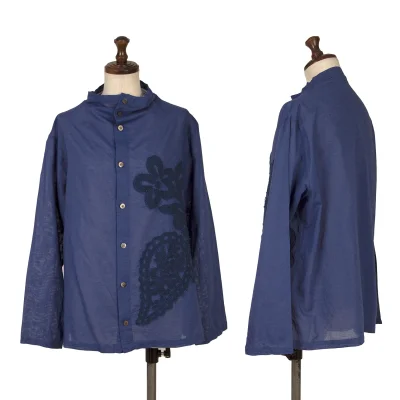 Plantation Washed Floral Patch Shirt