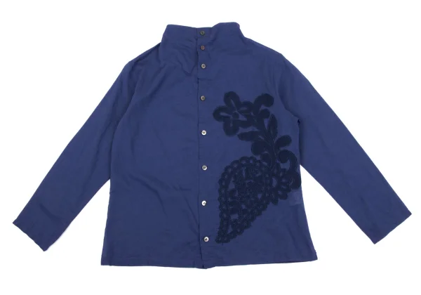 Plantation Washed Floral Patch Shirt K-163064_002