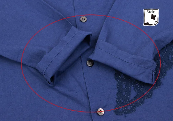 Plantation Washed Floral Patch Shirt K-163064_008