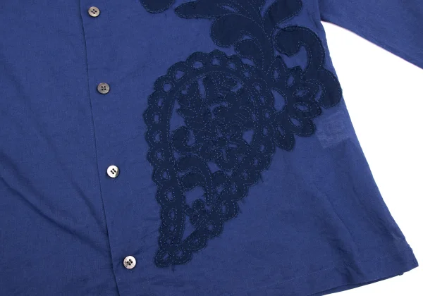 Plantation Washed Floral Patch Shirt K-163064_011