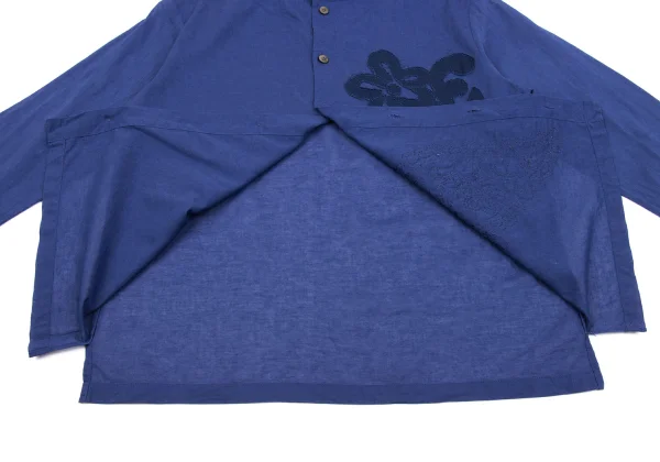 Plantation Washed Floral Patch Shirt K-163064_012