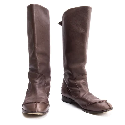 Plantation Leather Long Boots