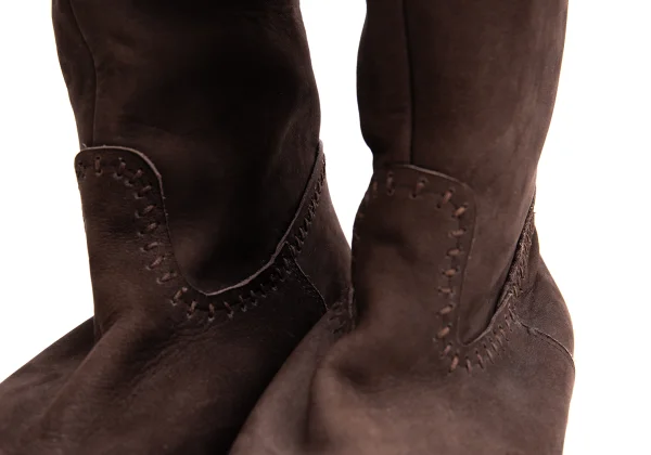 ISSEY MIYAKE HaaT Fur Suede Boots K-163066_005