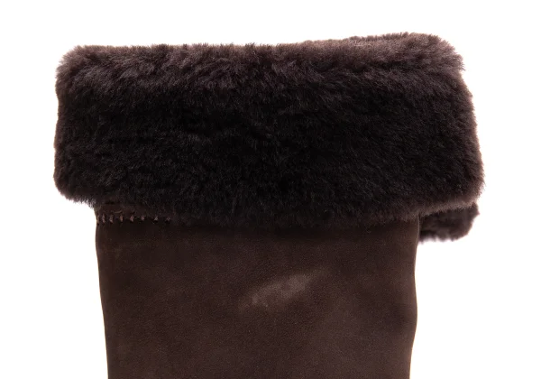 ISSEY MIYAKE HaaT Fur Suede Boots K-163066_007