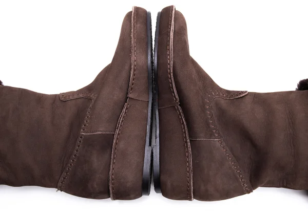 ISSEY MIYAKE HaaT Fur Suede Boots K-163066_008
