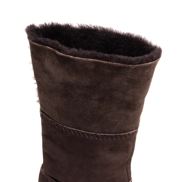 ISSEY MIYAKE HaaT Fur Suede Boots K-163066_010
