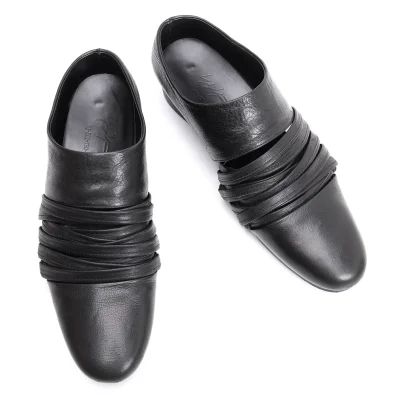 Yohji Yamamoto NOIR Strap Leather Shoes