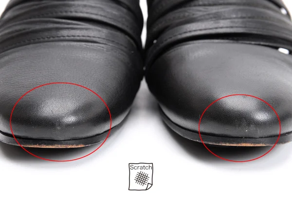 Yohji Yamamoto NOIR Strap Leather Shoes K-163067_005