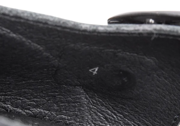 Yohji Yamamoto NOIR Strap Jute Sole Leather Shoes K-163068_014