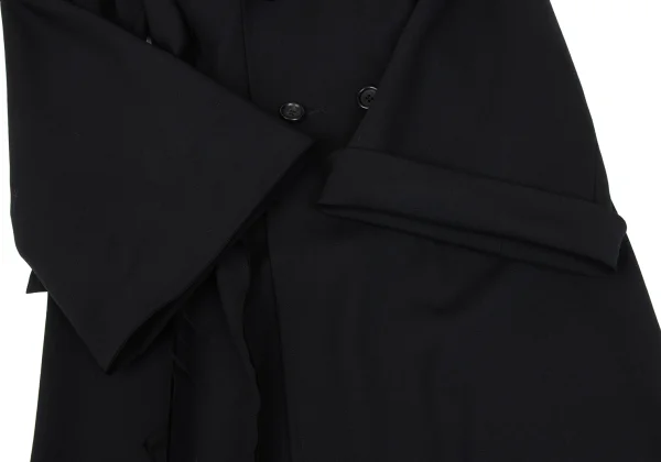 Yohji Yamamoto collections Cut Off Wool Gaba Wide Sleeve Long Coat K-163069_008