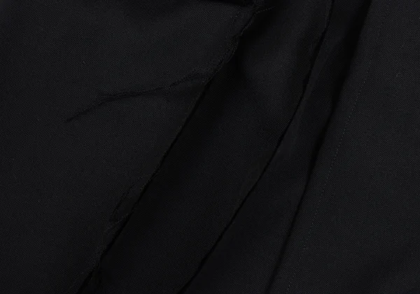 Yohji Yamamoto collections Cut Off Wool Gaba Wide Sleeve Long Coat K-163069_011