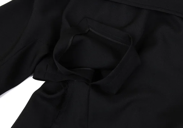 Yohji Yamamoto collections Cut Off Wool Gaba Wide Sleeve Long Coat K-163069_016