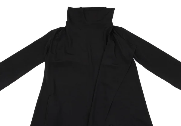 Yohji Yamamoto FEMME Draped Neck Wrap Dress K-163071_003