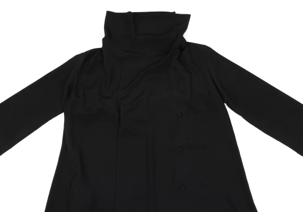 Yohji Yamamoto FEMME Draped Neck Wrap Dress K-163071_004
