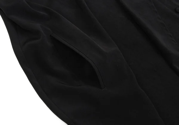 Yohji Yamamoto FEMME Draped Neck Wrap Dress K-163071_010