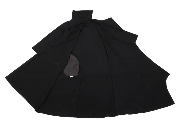 Yohji Yamamoto FEMME Draped Neck Wrap Dress K-163071_013