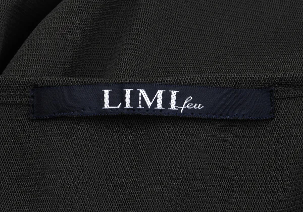 LIMI feu Frilled Mesh Long Sleeve Cardigan K-163072_015