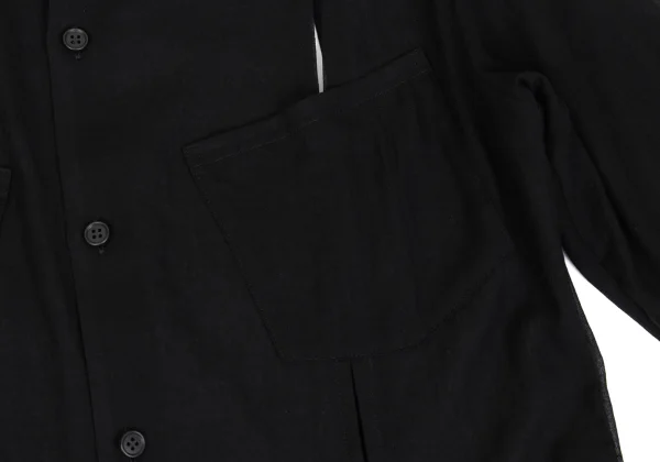 LIMI feu Silk Blend See Through Shirt Dress K-163074_006