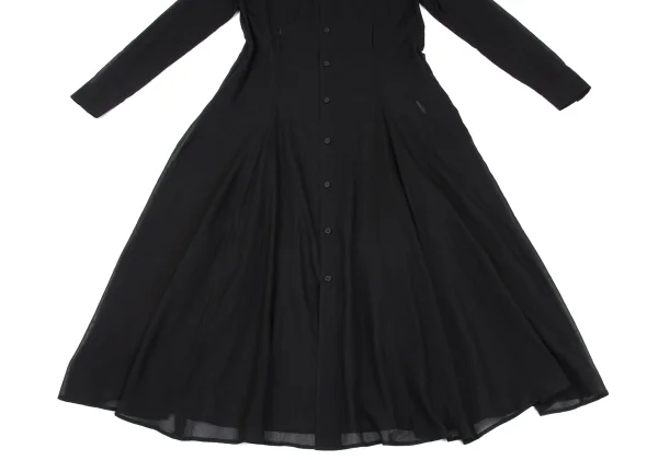 LIMI feu Silk Blend See Through Shirt Dress K-163074_010
