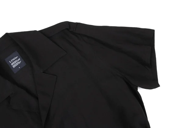 LIMI feu Linen Blend Shot Sleeve Shirt Coat K-163075_006