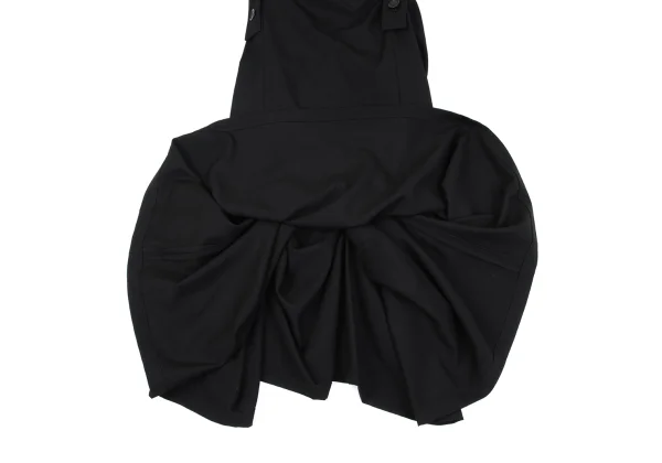 LIMI feu Wool Gabardine Tuck Design Jumper Skirt K-163076_011
