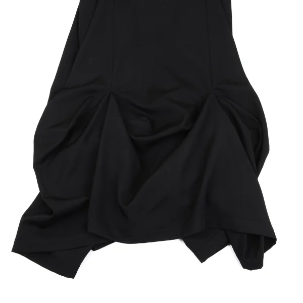 LIMI feu Wool Gabardine Tuck Design Jumper Skirt K-163076_013