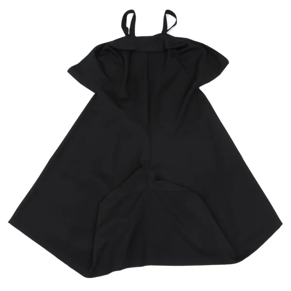 LIMI feu Wool Gabardine 3D Switching Strap Dress K-163078_009
