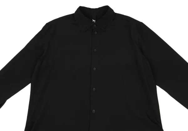 Ground Y Crepe de chine Double Collar Back Long Shirt K-163080_002