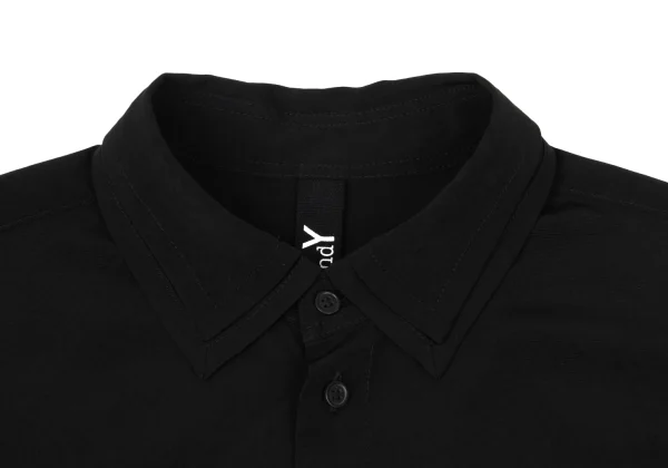 Ground Y Crepe de chine Double Collar Back Long Shirt K-163080_003