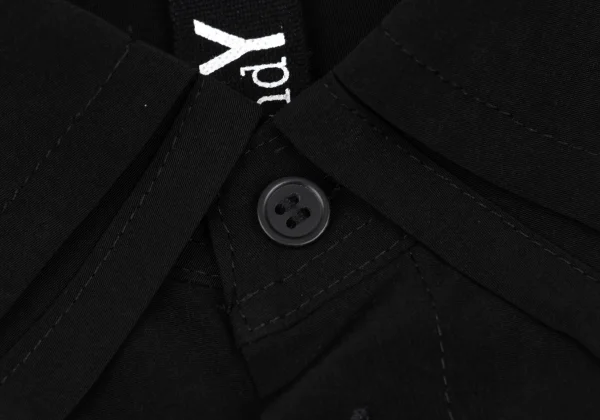 Ground Y Crepe de chine Double Collar Back Long Shirt K-163080_005