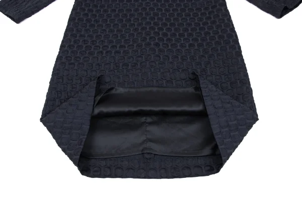 BEAUTY & YOUTH TUNITED ARROWS Dot Jacquard 3/4 Sleeve Dress K-163081_008