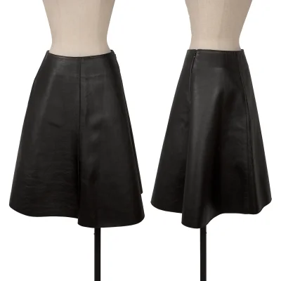 3.1 Phillip Lim Sheepskin Leather Skirt