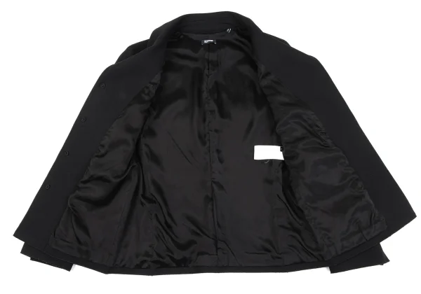 JIL SANDER NAVY Poly Blend Pocket Design Jacket K-163087_011