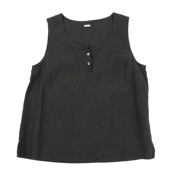 MARGARET HOWELL Linen Sleeveless Top K-163088_002