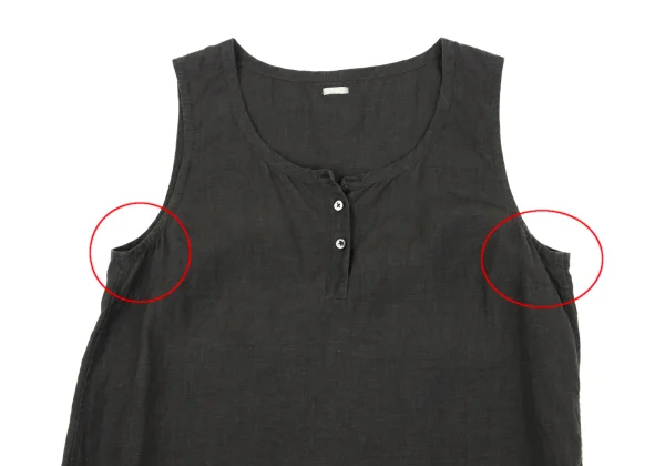 MARGARET HOWELL Linen Sleeveless Top K-163088_003