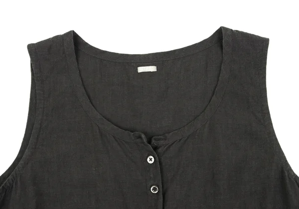 MARGARET HOWELL Linen Sleeveless Top K-163088_008