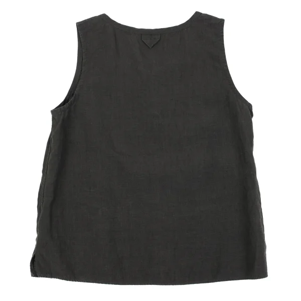 MARGARET HOWELL Linen Sleeveless Top K-163088_013